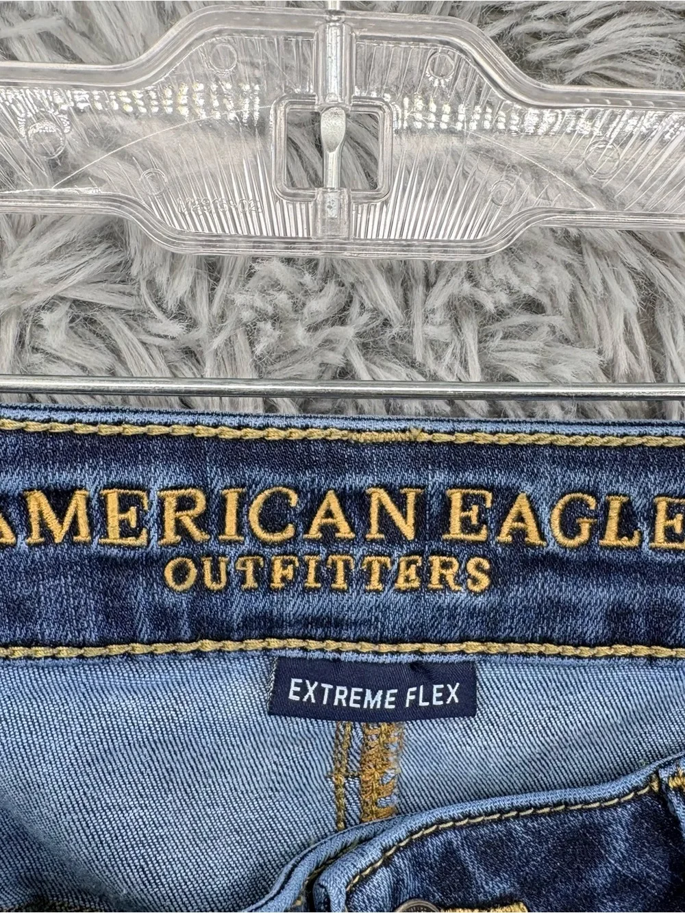 American Eagle Outfitters Jeans Mens 30 Blue Skinny Extreme Flex Distressed
